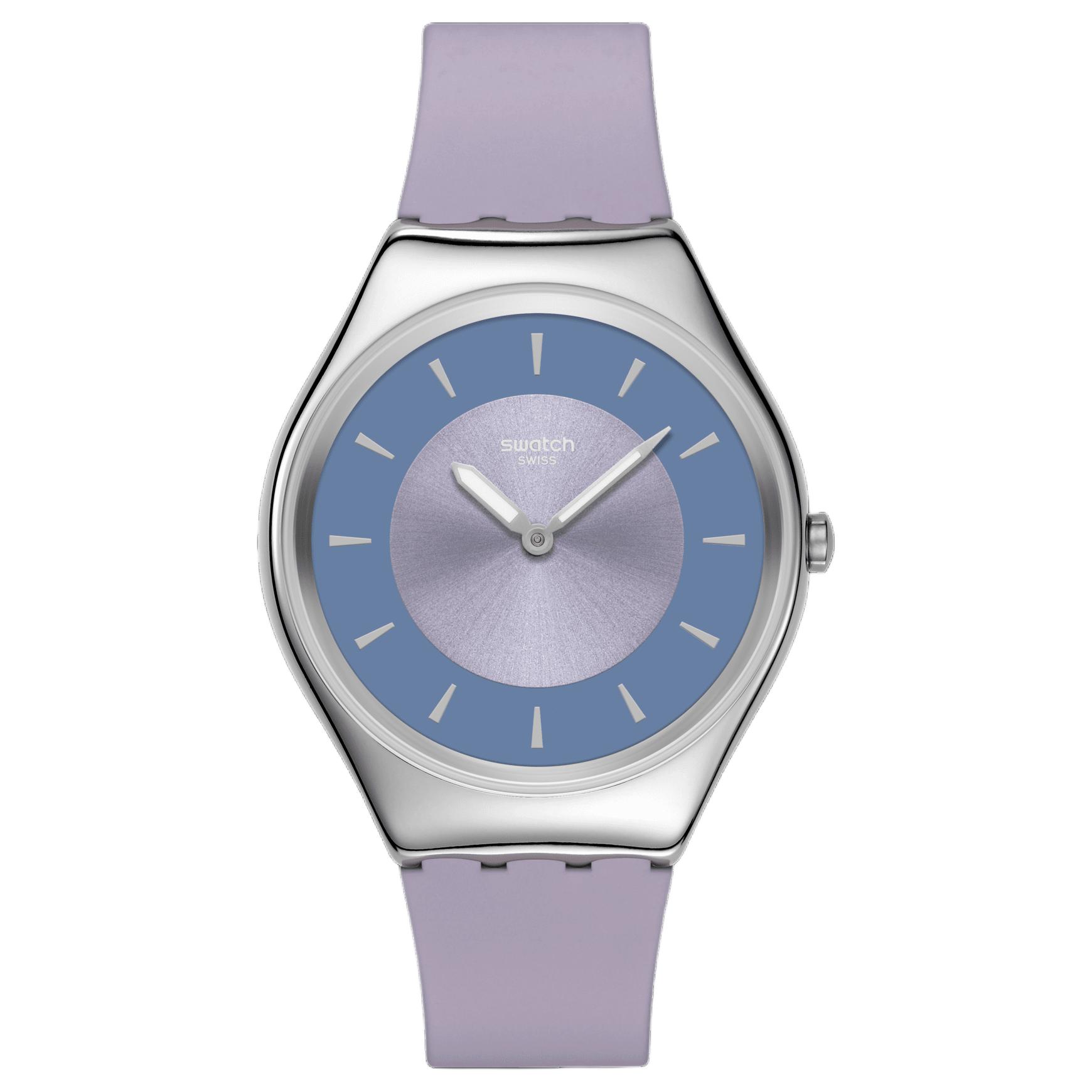 SWATCH Unisex Watch SYXS157 Purple Watch Dial