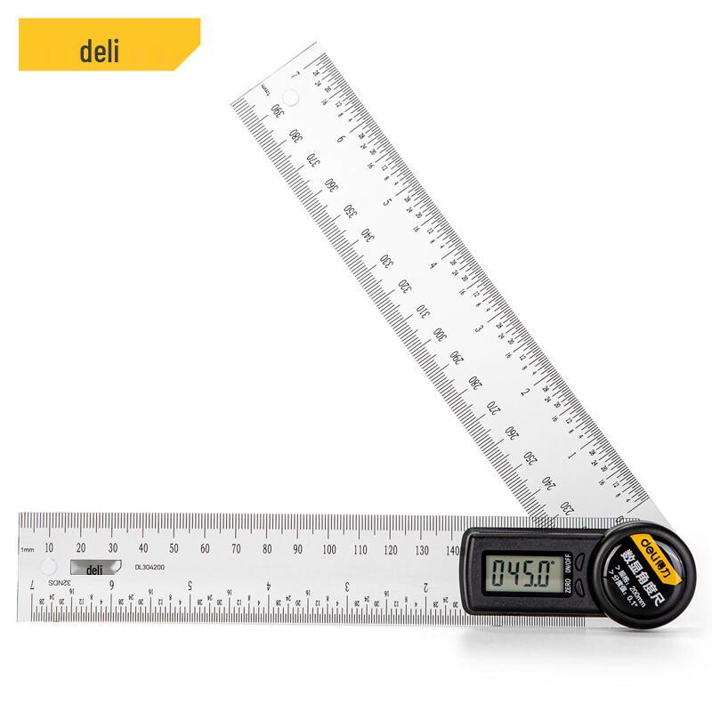 Deli Digital Angle Ruler Protractor