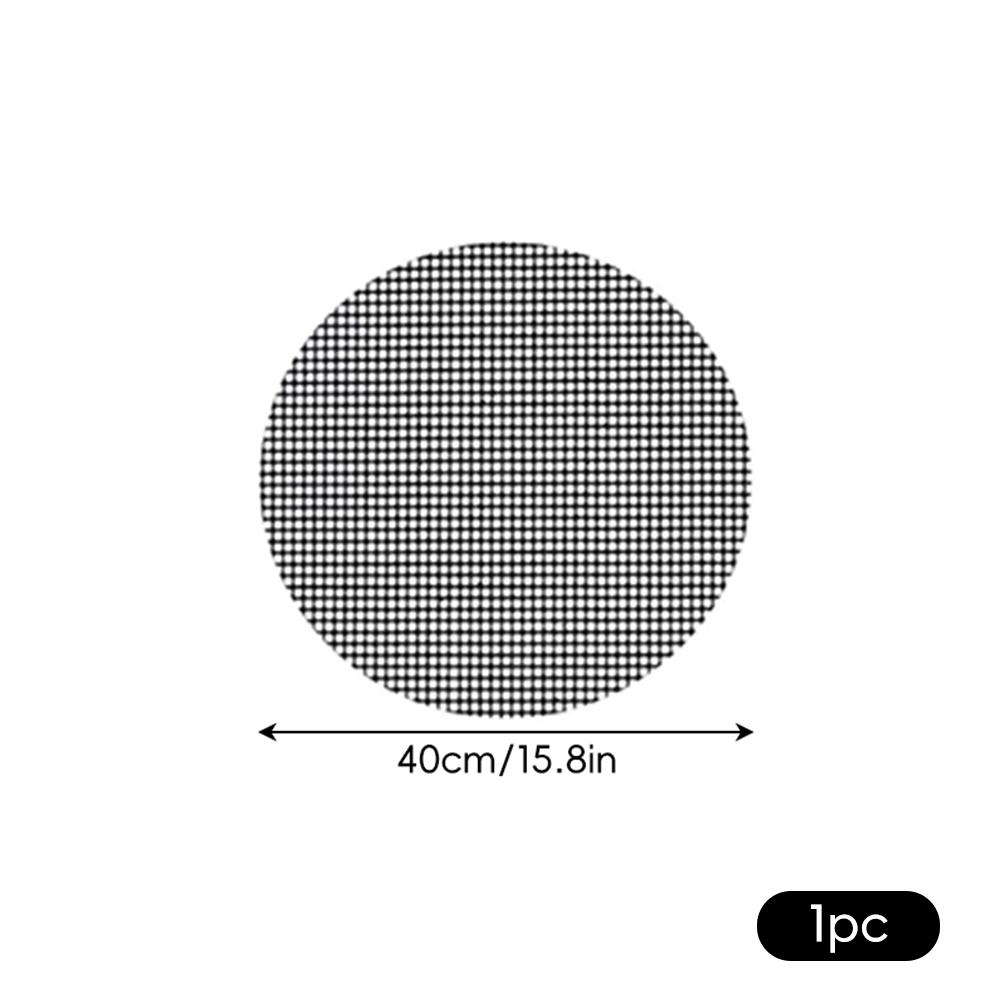 

Антипригарная сетка для барбекю, термостойкая, сетка для барбекю, аксессуары для гриля, коврики для готовки, инструмент для выпечки и гриля 1pc-40cm round/74G