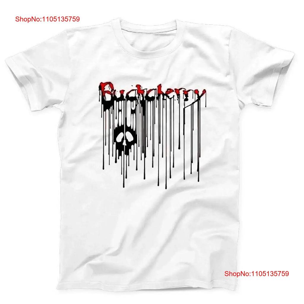 Buckcherry For Family White T Shirt Cotton All Size vintage Washed graphic Breathable Stretched Slightly Top For Everyday Wear