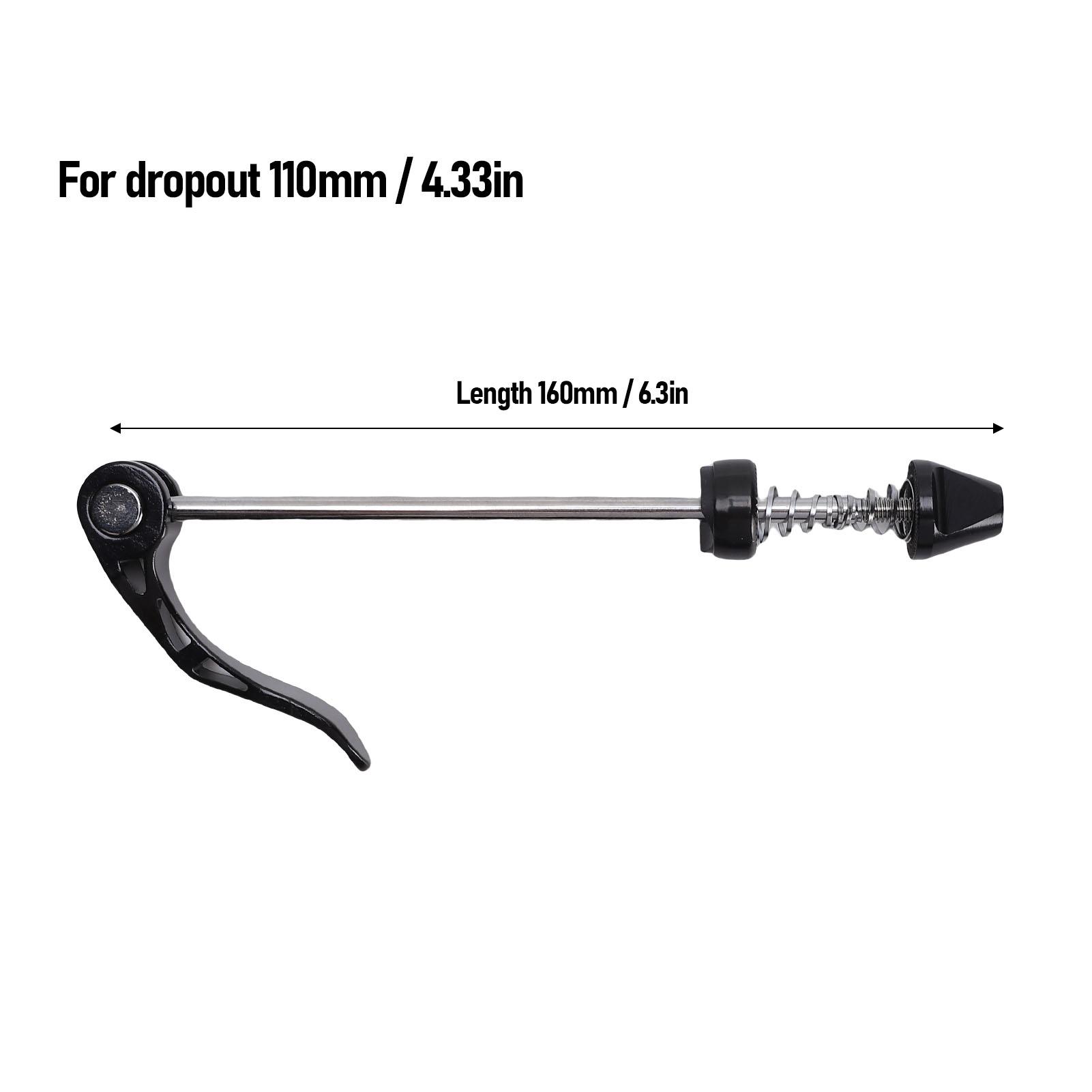 Bike Quick Release Skewer Metal Lightweight  Boost Wheel Hub Quick Release Skewer Mountain Bike Quick Release Skewer