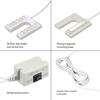 AC110-250V 2W 10LEDs U Forma Máquina de Costura Lâmpada de Luz Base Fixa para Trabalho Doméstico Deveres Domésticos