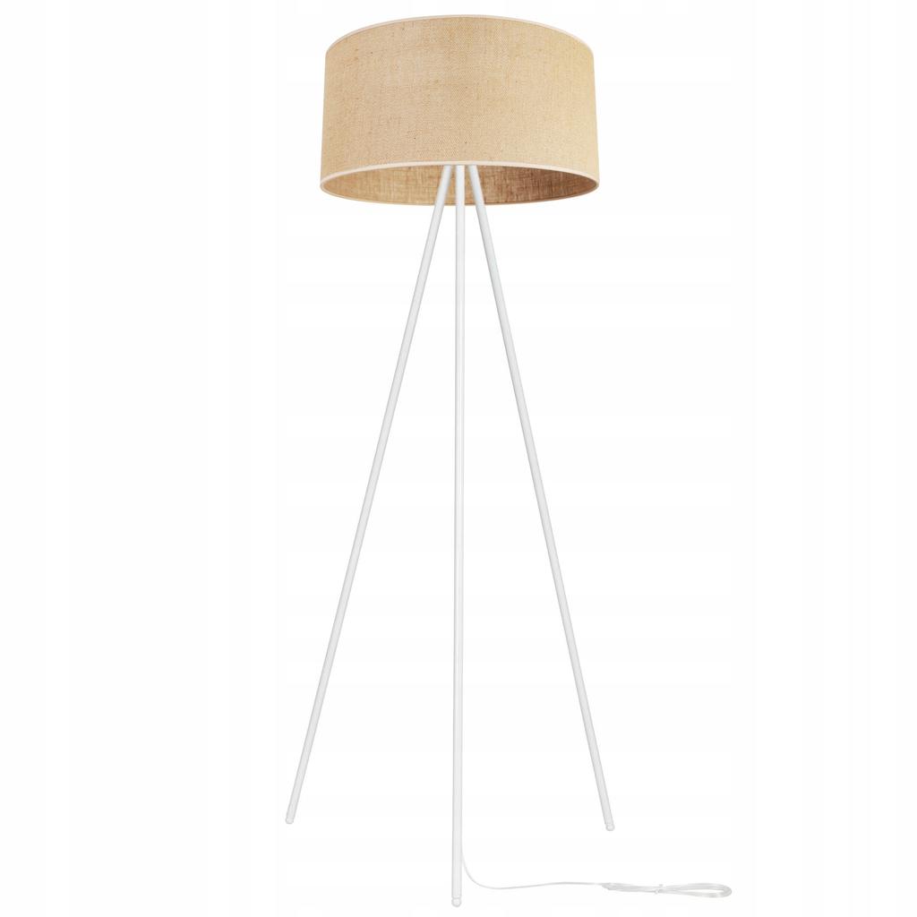 Floor Lamp Standing Tripod Metal Lampshade 45Cm