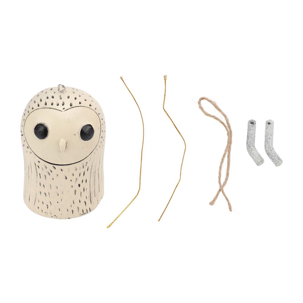 Rustic Hanging Animal Wind Chimes Resin Hand Made Natural Garden Decoration for Gardens Backyards Trees Yards