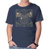 Unisex Crew Neck T-Shirt The Blue Box Graphic Short Sleeve Casual Tee