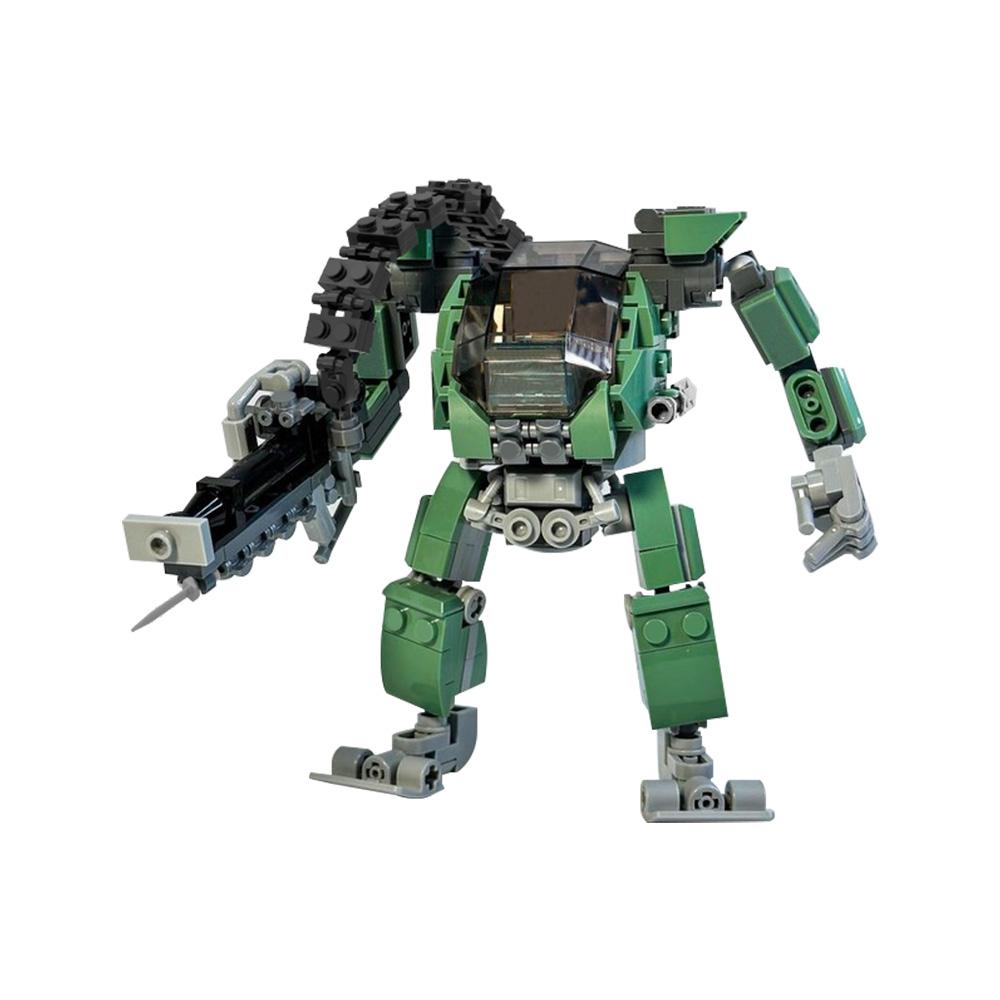 MOC Avatars AMP Suit V3 Bausteine Modell Science-Fiction-Filme High-Tech Kampfanzug Steine Zusammenbau Spielzeug Kinder DIY Geschenke