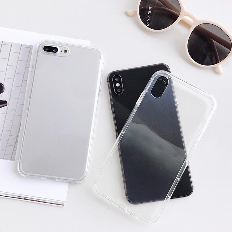 TPU High Definition Transparent Application Apple 15iPhone16Pro Air Pressure Protection 14 Air Cushion 12 Anti-drop 13 Mobile Phone Case