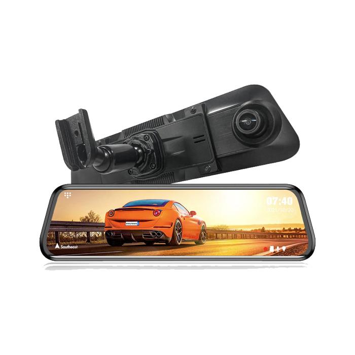 WOLFBOX OEM Bracket for Mirror Dash Cam 12 Inch Mirror Dash Cam Mount Bracket Arm for Car DVR Instead of Strap