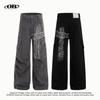 OREETA Streetwear Cargo Pants Unisex Loose Fit Multi-Pocket Trousers Teens