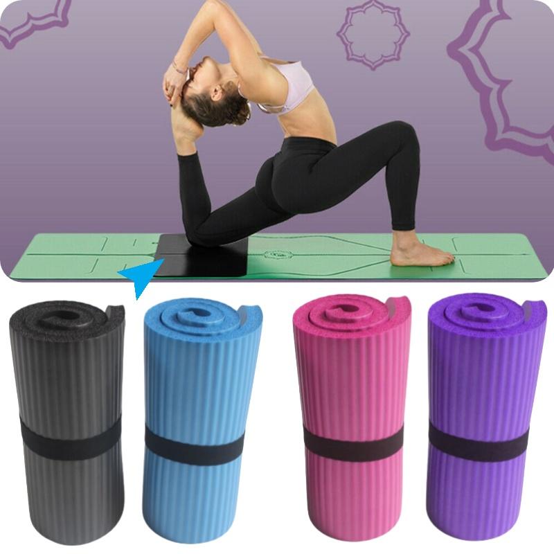 Nbr Yoga Stützpolster Langlebig 1,5 cm Dicke Für Bauchrad-Training Und Ellenbogenpolsterung Mehrere Farben Erhältlich