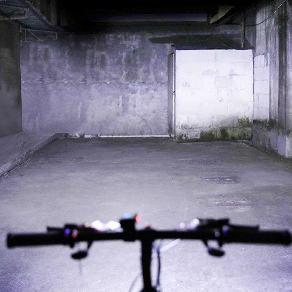 Aluminum Zinc Zinc Alloy MTB Road Bike Head Lamp Bright Light Bicycle Front Lamp  Outdoor Flash Light