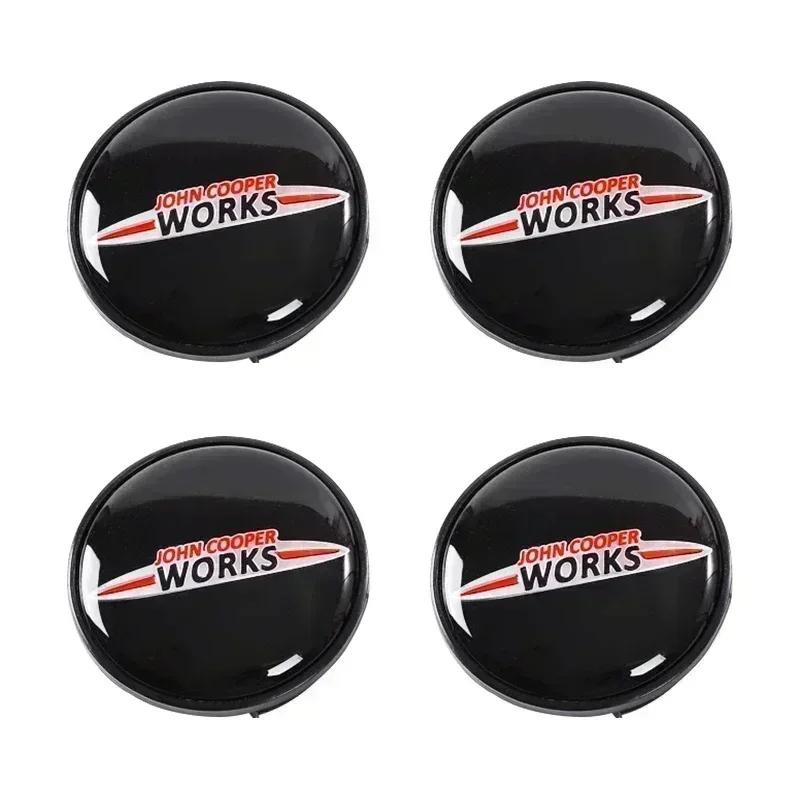 4Pcs 54mm 56mm Car Wheel Center Hub Cap Rim Cover For bmw Mini Cooper S JCW One R56 R60 F54 F55 F56 F60 Clubman Countryman