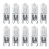 10 Pcs G9 28W Clear Light Halogen Lamp Beads Oven Bulbs Explosion-proof
