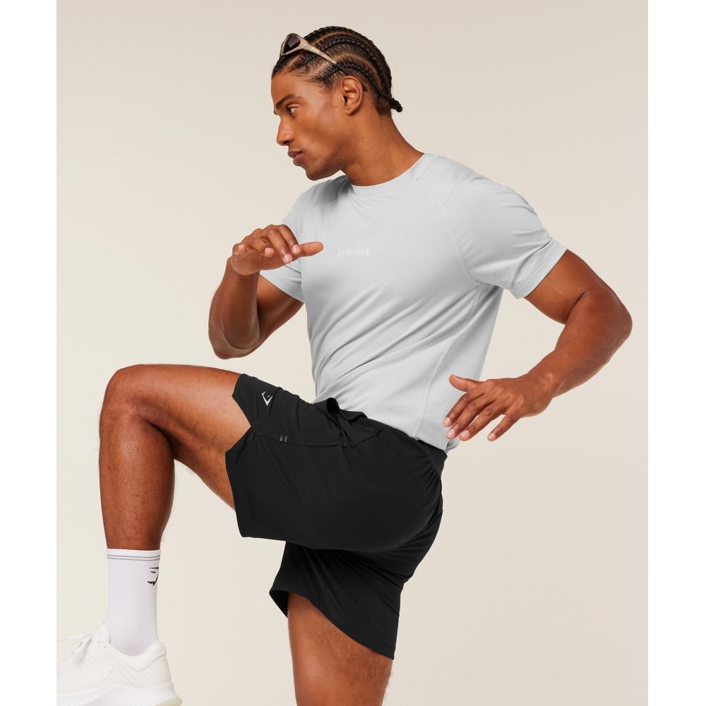 Gymshark TacTical T shirT meTal Grey A4b5g Gb7m