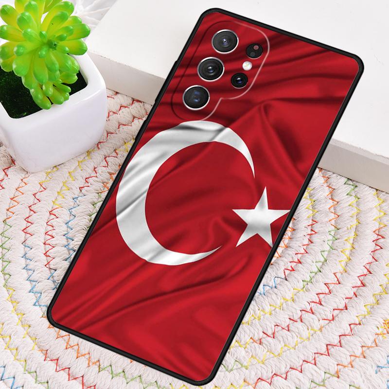 Republic Turkey Flag Ankara Phone Case For Samsung Galaxy note 10 pro S26 S25 S24 S23 S22 Ultra Plus S21 FE S20 Shockproof Cover