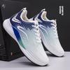 Sports Shoes for Men Summer Breathable Comfortable Mesh Casual Single Shoes Lace-up Light Travel Shoes for Men