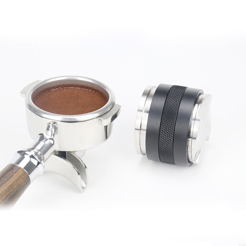 KX4B Double Heads Coffee Tamper Stainless Steel Alloy Material Coffee Distributor