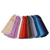 Retro Snap Fastener Ramadan Hijab Soft Breathable Triangle Hair Scarf Adjustable Elastic Islam Headwrap Hair Accessories