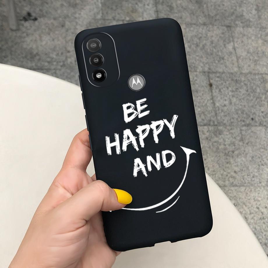 For Motorola Moto E40 Case Moto E20 E30 Cover Soft TPU Silicone Black Cartoon Dragon Astronaut Housing Etui For MotoE40 E 40 20