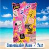 Beach Towel Custom Name Text, Quick Dry Large Towel For Beach HomeSnoopy Peanuts