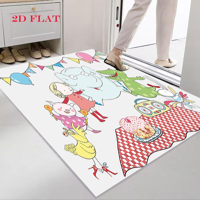 Tilly Friends Joy Carpet Rug for Living Room Bedroom Home Sofa Decoration,Kids play Nonslip Floor Mat