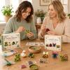 DIY Beaded Kit for Adults Four Piece Animal Set Includes Materials and Instructions for Bead Projects