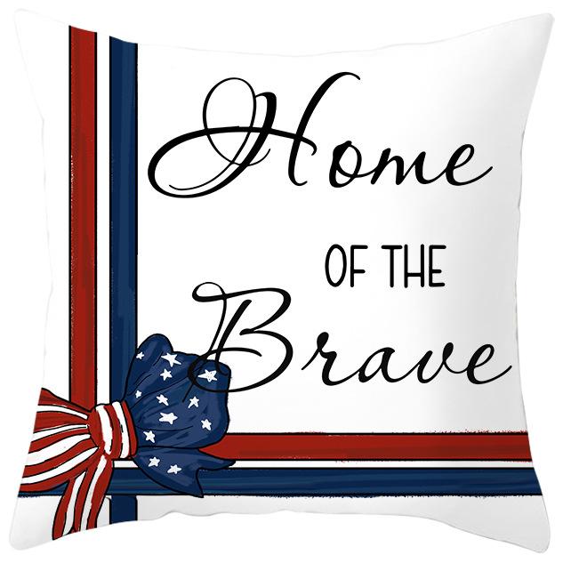 New Peach Leather Velvet Printed Pillowcase Car Sofa Festive Decoration Pillowcase