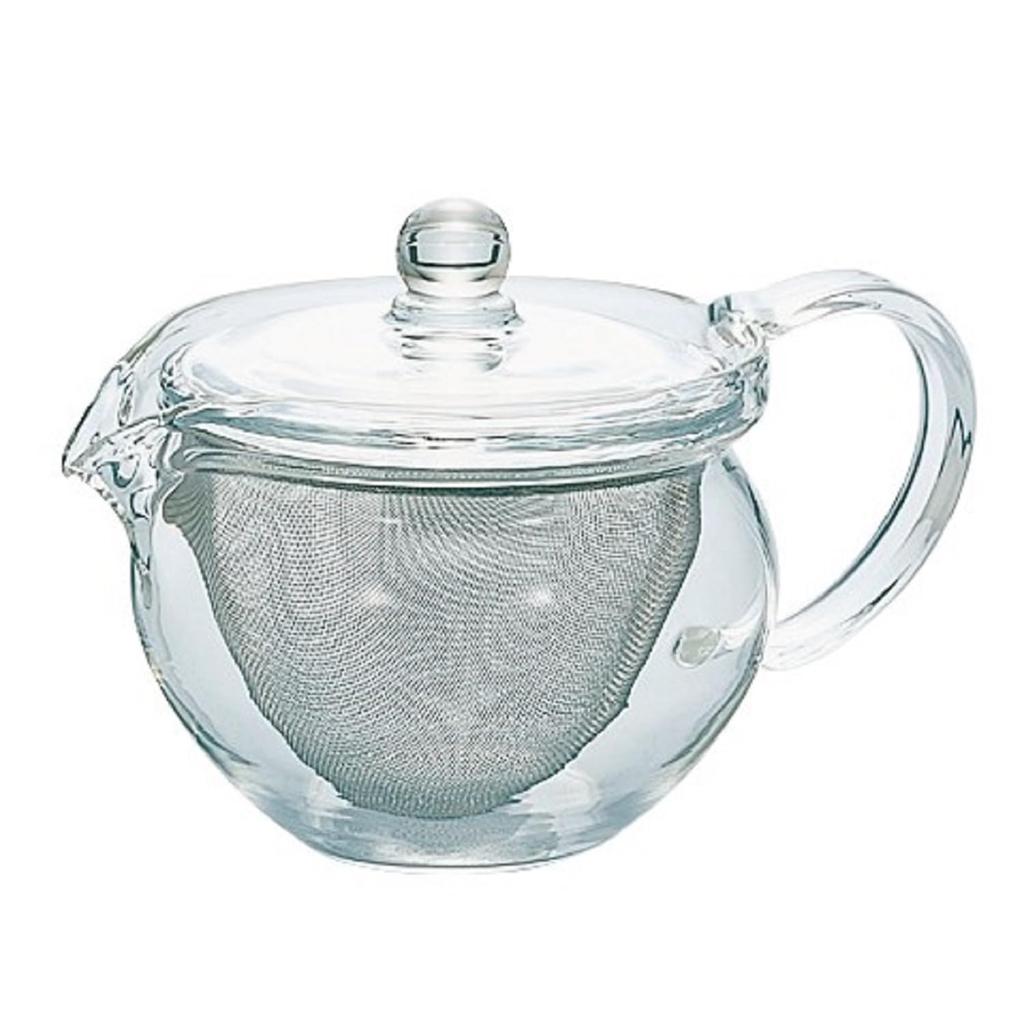Hario Tea Tea Teapot Round Practical Capacity 300ml Heat Resistant Glass CHJMN-30T