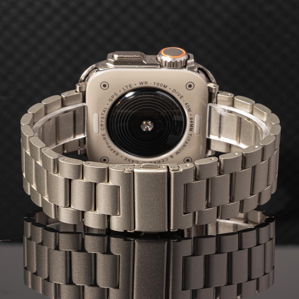 Custodia+Cinturino per Apple Watch Ultra 2 Cinturino 49mm 46mm 42mm 45mm 44mm Braccialetto in Acciaio Inossidabile IWatch Serie 10 9 8 7 SE Copertura Metallica