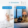 Tuya Smart Plug for Alexa & Google Home - Small Round UK Plug