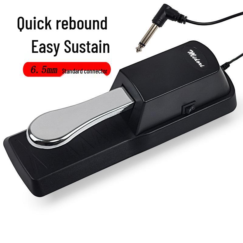 Универсальная педаль сустейна для Yamaha, Casio, Roland, электропиано и MIDI-клавиатур