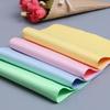 Solid Color Glasses Cloth Suede Cleaning Wipes Simple Microfiber Cleaning Cloth  Computer