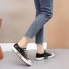 Sommer Bär Leinwand Schuhe Frauen Koreanische Atmungsaktive Casual Sport Mode Lace Up Flache Tennis Turnschuhe Weibliche Vulkanisierte