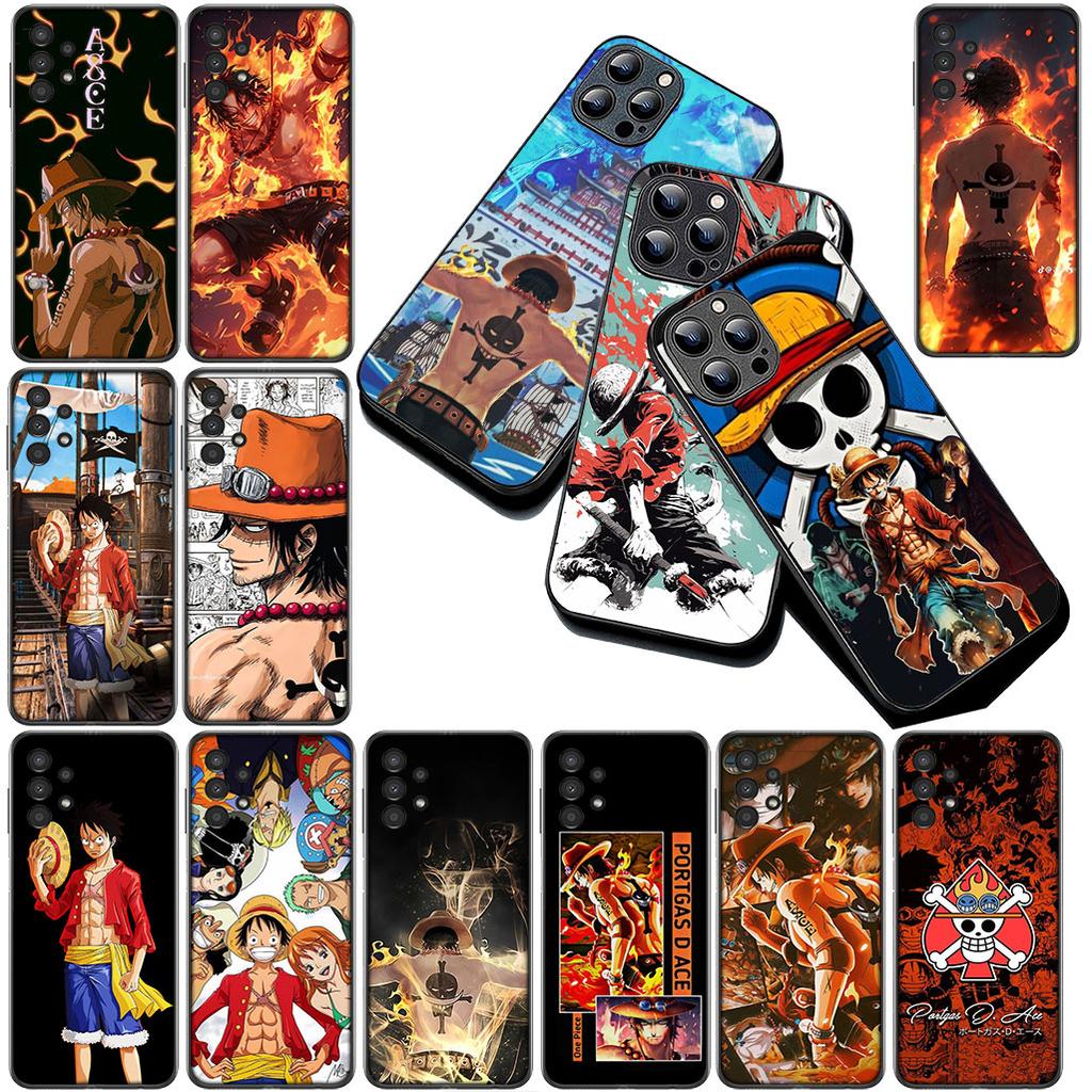 Portgas D Ace ONE Luffy PIECEs Phone Cover for Xiaomi Redmi Note 12 11 10 Pro A4 10A 10C 12C Note12 5G 4G Protective Case