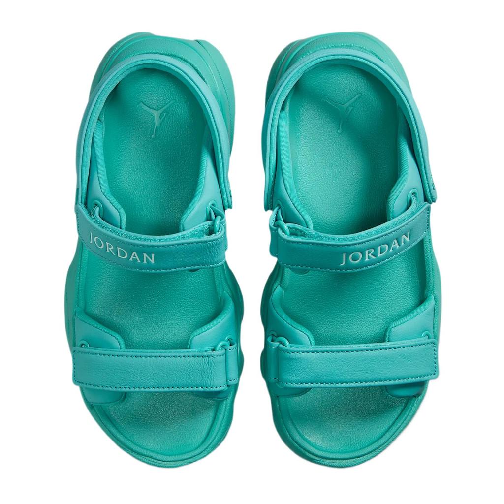 Jordan Deja Cómodas Suaves Versátiles Simples Sandalias de Playa Sandalias para Mujer Azul Lavado-Agua-Pato FN5036-301