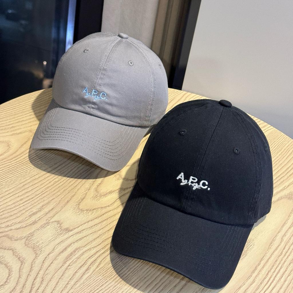 New dopamine bright color soft top baseball cap for men and women simple big head circumference wide brim showing face small sunshade cap