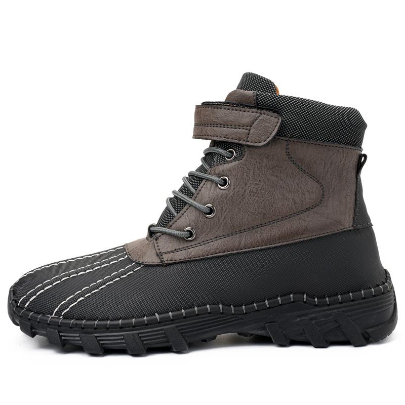Men Boots High Quality Men's Motorcycle Boots Outdoor Men's Boots Hiking Shoes Fashion Sneakers