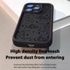 Cloud Moon Groove Black Case for iPhone 14/15/16/17 Pro Max
