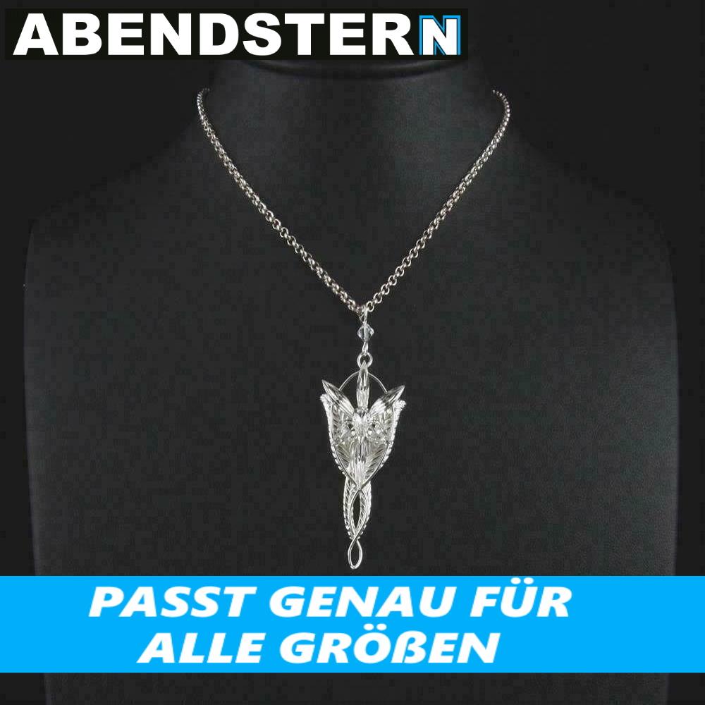 ABENDSTERN Náhrdelník z tombaku Pán prstenů Hobit replika šperku