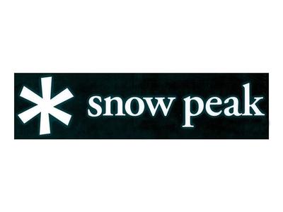 Snow Peak Snow Peak Logo Sticker Asterisk