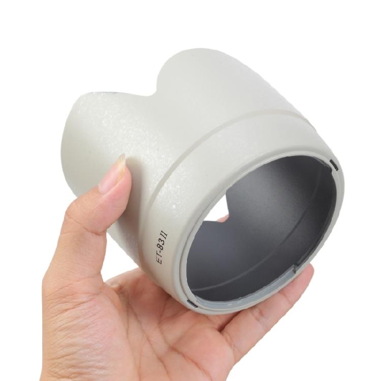 Protective ET83II Lens Hood White Version for EF70-200mm f/2.8LUSM Optical Lens Enhances Photography Experience