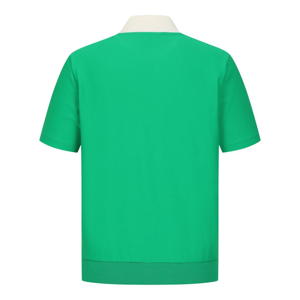 TAYLORMADE APPAREL 26Ss Women'S Knit Collared Blouson Short Sleeve T-Shirt T8031T66148-804