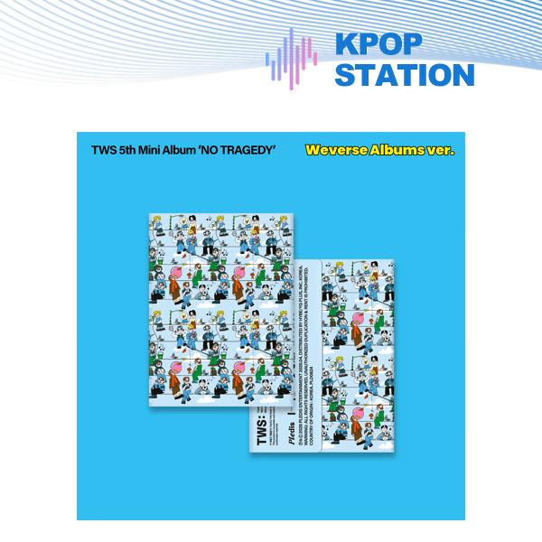 [Предзаказ] TWS - 5-й мини-альбом [NO TRAGEDY] WEVERSE ALBUMS Вер.