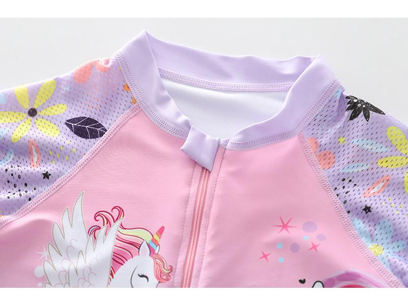 New Sporty Mesh Princess Skirted One-Piece Swimsuit for Girls