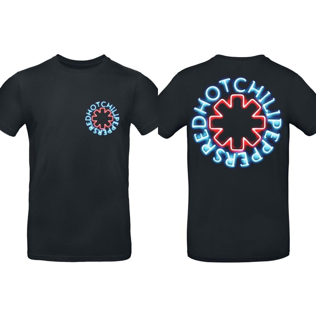 Red Hot Chili Peppers Merch T-shirt Men Women Casual Oversized Y2k Short Sleeve Streetwear Hip Hop Harajuku Female Male Clothing