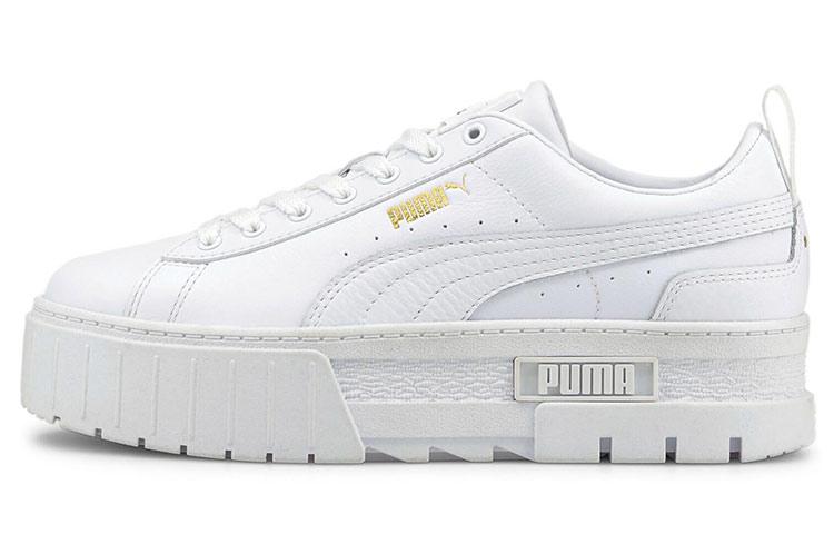 PUMA Mayze Classic  White  Women s 384209-01 37