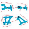 RC TT-02 Full Set Upgrade Part Kit Aluminum Drive Shaft Swing Arm Steering Cup CVD Motor Base For Tamiya TT02 1/10 On Road Car