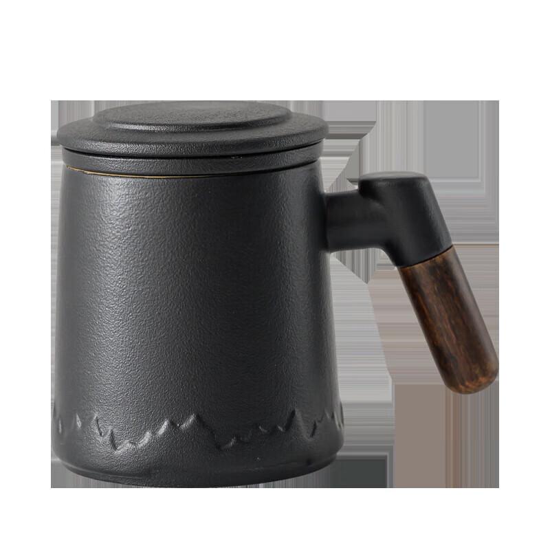 Chaxun Ceramic Filter Mug & Tea Caddy Gift Set
