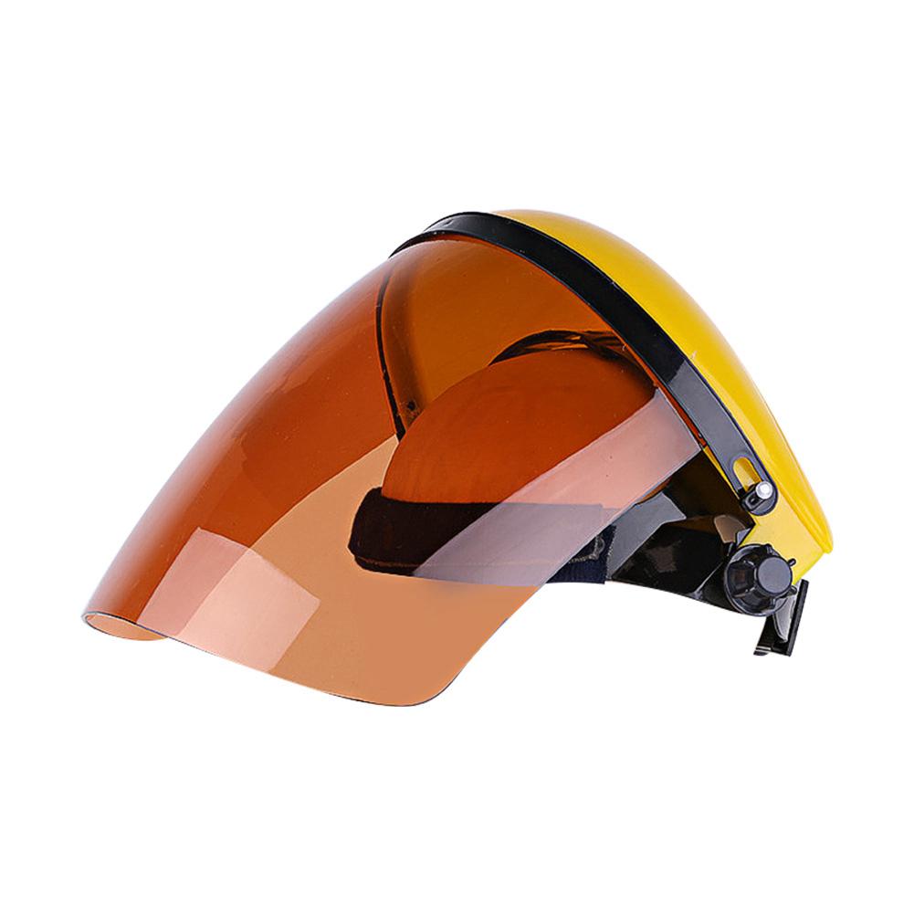 Anti UV Safety Face Shield PC Head Mount Ultraviolet Proof High Temperature Resistance Safety Guard Welding Face Guard