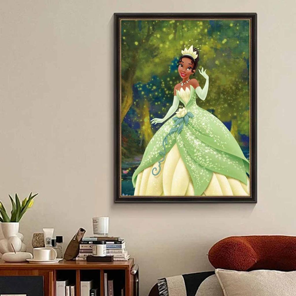 5D Diy Diamond Painting Black Princess Full Drill Rhinestones Mosaic Embroidery Handmade Products Home Decor Gift